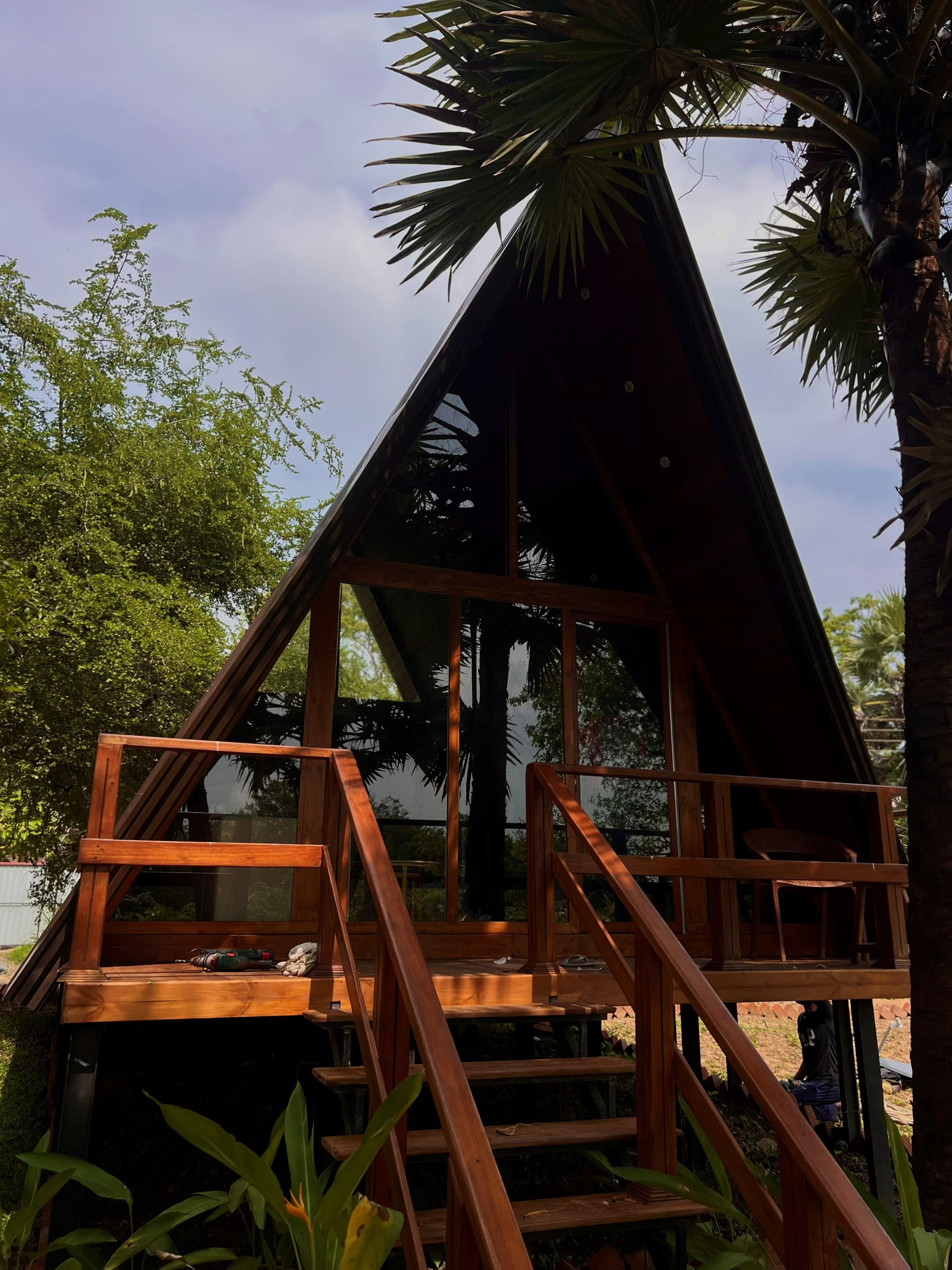 Wilpattu villa raised timber structure
